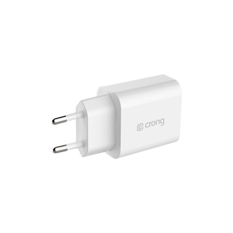 Crong USB-C Travel Charger - Ładowarka sieciowa USB-C Power Delivery 20W (biały) Crong USB-C Travel Charger - Ładowarka sieciowa USB-C Power Delivery 20W (biały)