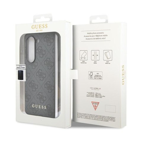 Guess 4G Charms Collection - Etui do Samsung Galaxy Z Fold 5 (szary) Guess 4G Charms Collection - Etui do Samsung Galaxy Z Fold 5 (szary)