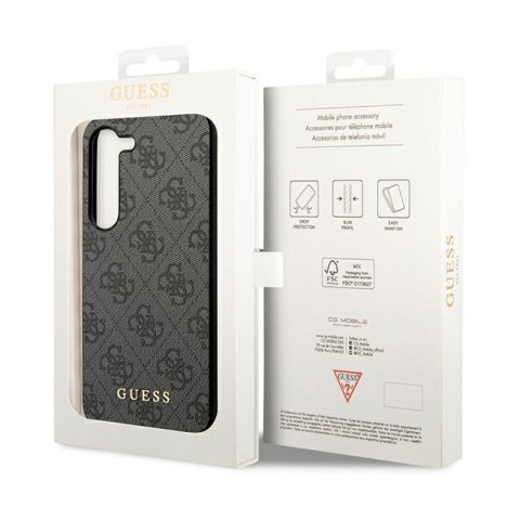 Guess 4G Metal Gold Logo - Etui Samsung Galaxy S24+ (czarny) Guess 4G Metal Gold Logo - Etui Samsung Galaxy S24+ (czarny)