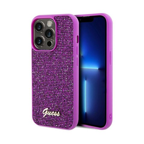 Guess Disco Metal Script - Etui iPhone 14 Pro Max (fuksja) Guess Disco Metal Script - Etui iPhone 14 Pro Max (fuksja)