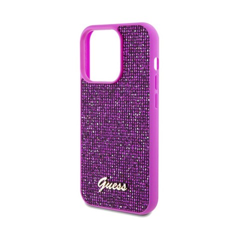 Guess Disco Metal Script - Etui iPhone 14 Pro (fuksja) Guess Disco Metal Script - Etui iPhone 14 Pro (fuksja)