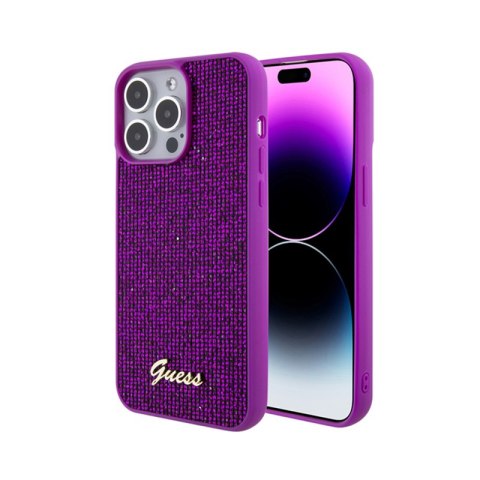 Guess Disco Metal Script - Etui iPhone 15 Pro Max (fuksja) Guess Disco Metal Script - Etui iPhone 15 Pro Max (fuksja)