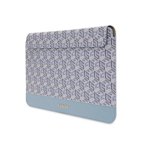 Guess GCube Stripes Computer Sleeve - Etui na notebooka 16" (niebieski) Guess GCube Stripes Computer Sleeve - Etui na notebooka 16" (niebieski)