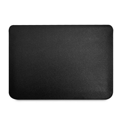 Guess Saffiano Triangle Logo Sleeve - Etui na notebooka 13" / 14" (czarny) Guess Saffiano Triangle Logo Sleeve - Etui na notebooka 13" / 14" (czarny)