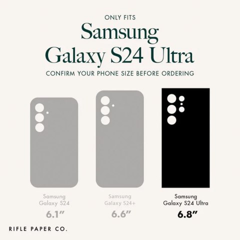Rifle Paper Clear - Etui Samsung Galaxy S24 Ultra (Petite Fleurs) Rifle Paper Clear - Etui Samsung Galaxy S24 Ultra (Petite Fleurs)