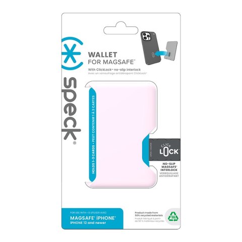 Speck ClickLock Wallet For MagSafe - Magnetyczny portfel MagSafe (Nimbus Pink) Speck ClickLock Wallet For MagSafe - Magnetyczny portfel MagSafe (Nimbus Pink)