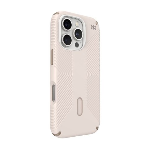 Speck Presidio2 Grip ClickLock & MagSafe - Etui iPhone 16 Pro (Bleached Bone / Heirloom Gold / Hazel Brown) Speck Presidio2 Grip ClickLock & MagSafe - Etui iPhone 16 Pro (Bleached Bone / Heirloom Gold / Hazel Brown)