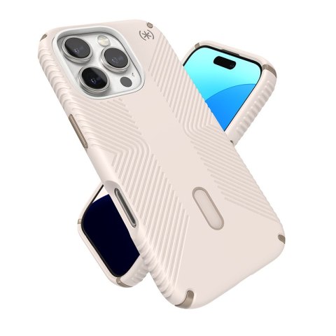Speck Presidio2 Grip ClickLock & MagSafe - Etui iPhone 16 Pro (Bleached Bone / Heirloom Gold / Hazel Brown) Speck Presidio2 Grip ClickLock & MagSafe - Etui iPhone 16 Pro (Bleached Bone / Heirloom Gold / Hazel Brown)