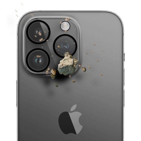 3mk Lens Pro Full Cover - Szkło na obiektyw aparatu iPhone 15 Pro / 15 Pro Max 3mk Lens Pro Full Cover - Szkło na obiektyw aparatu iPhone 15 Pro / 15 Pro Max
