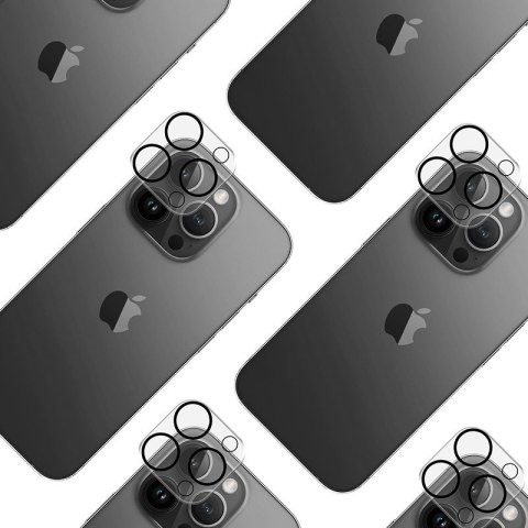 3mk Lens Pro Full Cover - Szkło na obiektyw aparatu iPhone 15 Pro / 15 Pro Max 3mk Lens Pro Full Cover - Szkło na obiektyw aparatu iPhone 15 Pro / 15 Pro Max