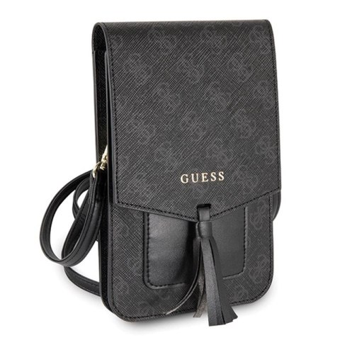 Guess 4G Uptown Wallet Phone Bag - Torba z przegrodą na smartfona (czarny) Guess 4G Uptown Wallet Phone Bag - Torba z przegrodą na smartfona (czarny)
