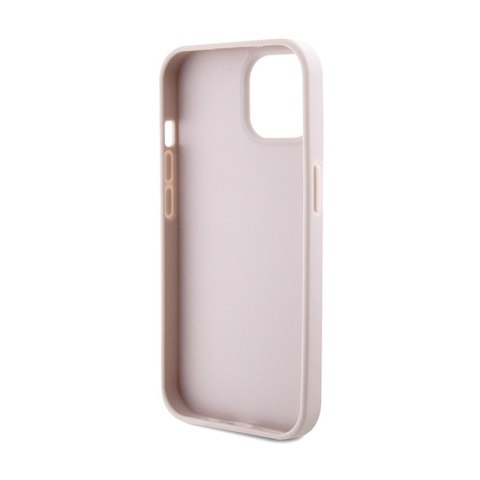 Guess Crossbody 4G Metal Logo - Etui iPhone 15 (różowy) Guess Crossbody 4G Metal Logo - Etui iPhone 15 (różowy)