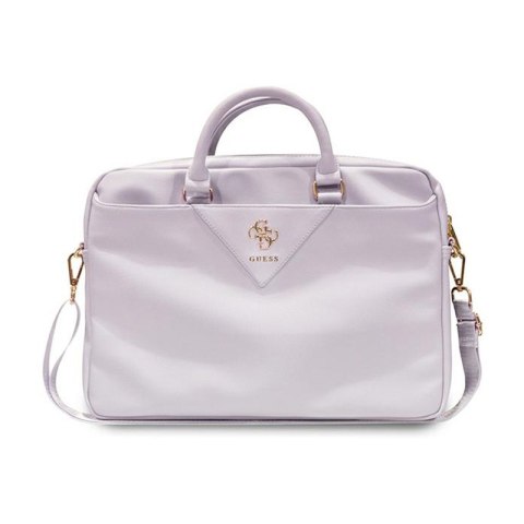 Guess Triangle 4G Computer Bag - Torba na notebooka 15" / 16" (fioletowy) Guess Triangle 4G Computer Bag - Torba na notebooka 15" / 16" (fioletowy)