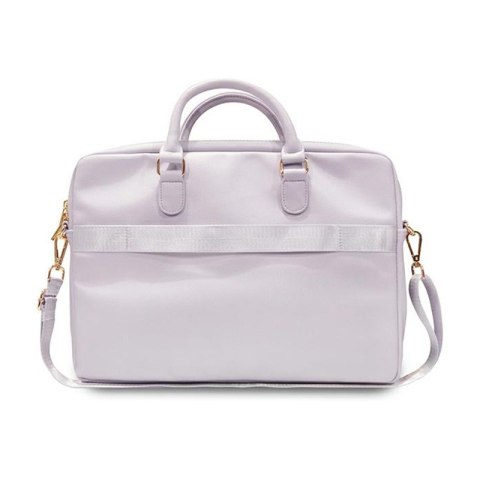 Guess Triangle 4G Computer Bag - Torba na notebooka 15" / 16" (fioletowy) Guess Triangle 4G Computer Bag - Torba na notebooka 15" / 16" (fioletowy)