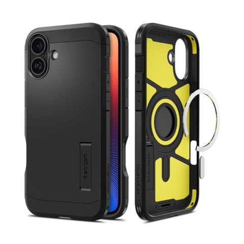 Spigen Tough Armor Mag MagSafe - Etui do iPhone 16 Plus (Czarny) Spigen Tough Armor Mag MagSafe - Etui do iPhone 16 Plus (Czarny)