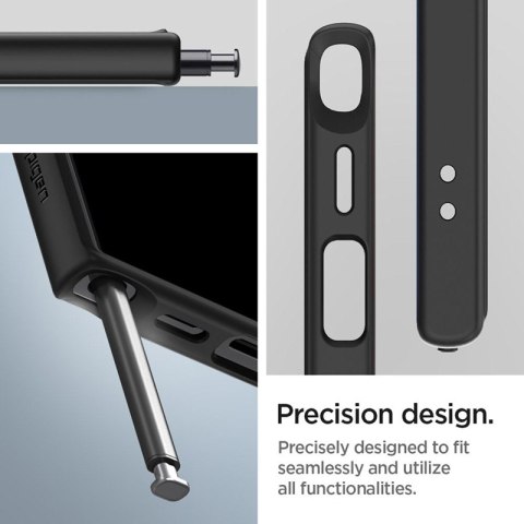 Spigen Ultra Hybrid - Etui do Samsung Galaxy S24 Ultra (Matte Black)