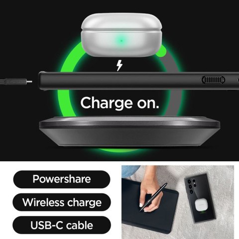 Spigen Ultra Hybrid - Etui do Samsung Galaxy S24 Ultra (Matte Black)