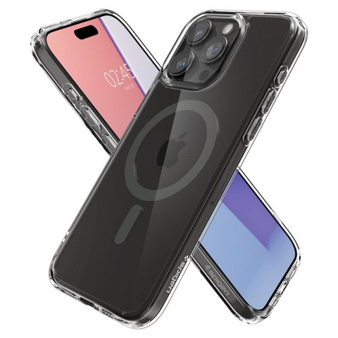 Spigen Ultra Hybrid Mag MagSafe - Etui do iPhone 15 Pro (Graphite) Spigen Ultra Hybrid Mag MagSafe - Etui do iPhone 15 Pro (Graphite)