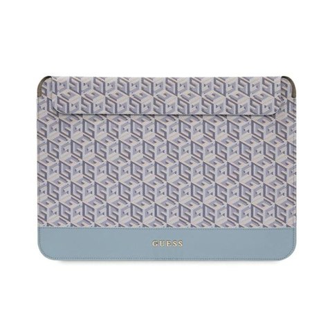 Guess GCube Stripes Sleeve - Etui na notebooka 14" (niebieski) Guess GCube Stripes Sleeve - Etui na notebooka 14" (niebieski)
