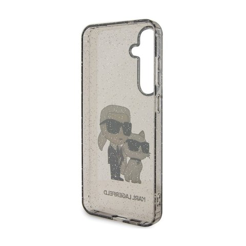 Karl Lagerfeld IML Glitter Karl & Choupette - Etui Samsung Galaxy S24 (czarny) Karl Lagerfeld IML Glitter Karl & Choupette - Etui Samsung Galaxy S24 (czarny)