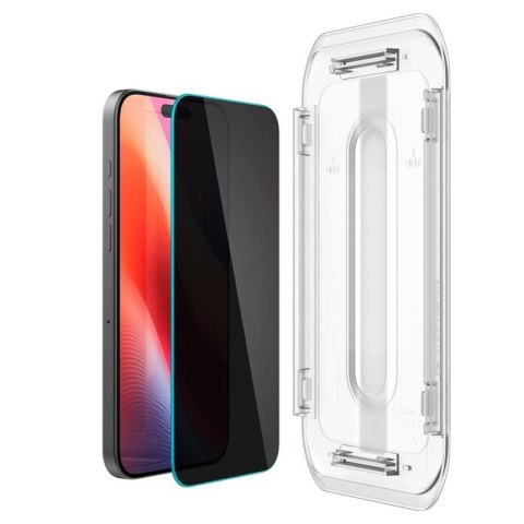 Spigen GLAS.TR EZ FIT Privacy 2-Pack - Szkło hartowane z filtrem prywatyzującym do iPhone 16 Pro 2 szt Spigen GLAS.TR EZ FIT Privacy 2-Pack - Szkło hartowane z filtrem prywatyzującym do iPhone 16 Pro 2 szt
