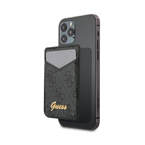 Guess Wallet Card Slot MagSafe 4G - Portfel magnetyczny (szary) Guess Wallet Card Slot MagSafe 4G - Portfel magnetyczny (szary)