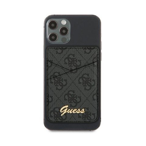Guess Wallet Card Slot MagSafe 4G - Portfel magnetyczny (szary) Guess Wallet Card Slot MagSafe 4G - Portfel magnetyczny (szary)