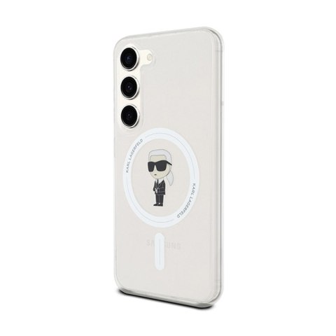 Karl Lagerfeld IML Ikonik MagSafe - Etui Samsung Galaxy S23 (przezroczysty) Karl Lagerfeld IML Ikonik MagSafe - Etui Samsung Galaxy S23 (przezroczysty)