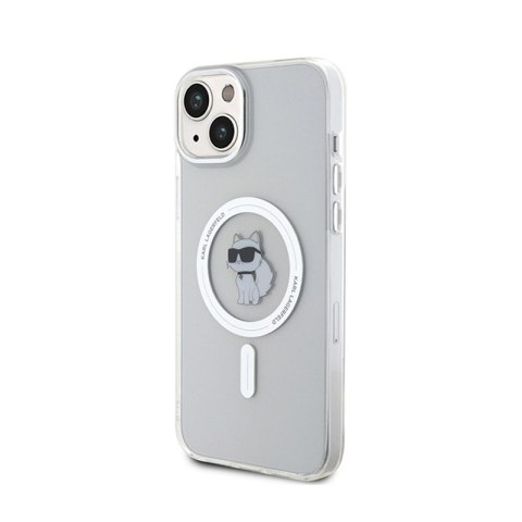 Karl Lagerfeld IML Choupette MagSafe - Etui iPhone 15 Plus (przezroczysty) Karl Lagerfeld IML Choupette MagSafe - Etui iPhone 15 Plus (przezroczysty)