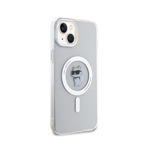 Karl Lagerfeld IML Choupette MagSafe - Etui iPhone 15 Plus (przezroczysty) Karl Lagerfeld IML Choupette MagSafe - Etui iPhone 15 Plus (przezroczysty)