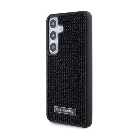 Karl Lagerfeld Rhinestone Metal Logo - Etui Samsung Galaxy S24+ (czarny) Karl Lagerfeld Rhinestone Metal Logo - Etui Samsung Galaxy S24+ (czarny)
