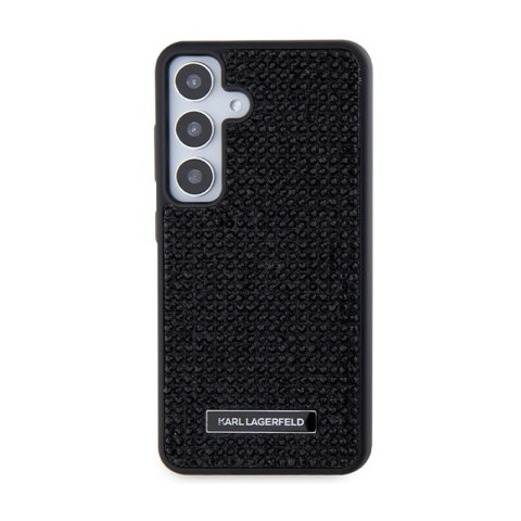 Karl Lagerfeld Rhinestone Metal Logo - Etui Samsung Galaxy S24+ (czarny) Karl Lagerfeld Rhinestone Metal Logo - Etui Samsung Galaxy S24+ (czarny)