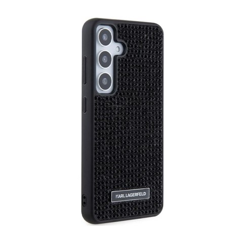 Karl Lagerfeld Rhinestone Metal Logo - Etui Samsung Galaxy S24+ (czarny) Karl Lagerfeld Rhinestone Metal Logo - Etui Samsung Galaxy S24+ (czarny)