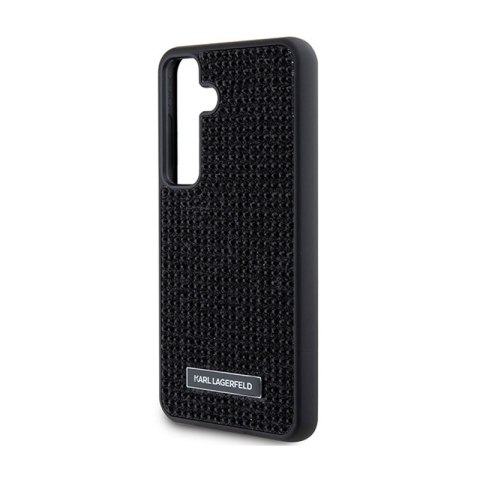 Karl Lagerfeld Rhinestone Metal Logo - Etui Samsung Galaxy S24+ (czarny) Karl Lagerfeld Rhinestone Metal Logo - Etui Samsung Galaxy S24+ (czarny)