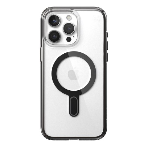 Speck Presidio Perfect-Clear ClickLock & Magsafe - Etui iPhone 15 Pro Max (Clear / Frosted Black / Slate Grey) Speck Presidio Perfect-Clear ClickLock & Magsafe - Etui iPhone 15 Pro Max (Clear / Frosted Black / Slate Grey)