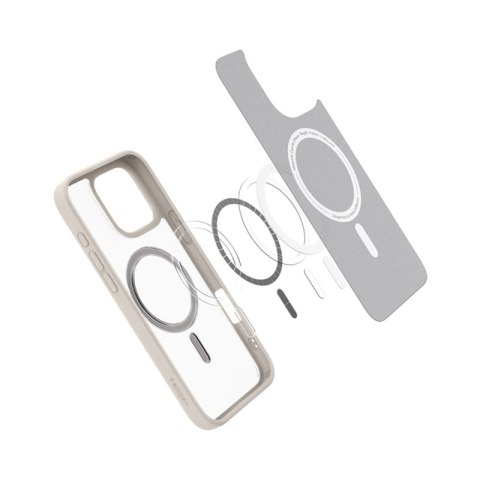 Spigen Ultra Hybrid Mag MagSafe - Etui do iPhone 16 Pro (Frost Natural Titanium) Spigen Ultra Hybrid Mag MagSafe - Etui do iPhone 16 Pro (Frost Natural Titanium)