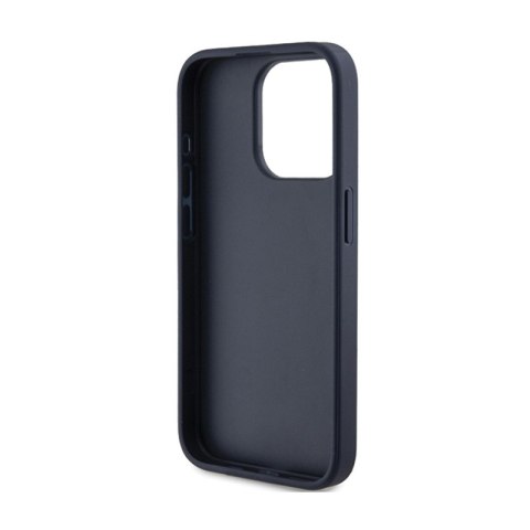 Guess 4G Triangle Metal Logo - Etui iPhone 15 Pro (niebieski) Guess 4G Triangle Metal Logo - Etui iPhone 15 Pro (niebieski)