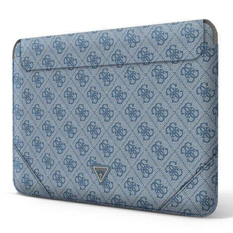 Guess 4G Uptown Triangle Logo Sleeve - Etui na notebooka 16" (niebieski) Guess 4G Uptown Triangle Logo Sleeve - Etui na notebooka 16" (niebieski)