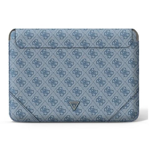 Guess 4G Uptown Triangle Logo Sleeve - Etui na notebooka 16" (niebieski) Guess 4G Uptown Triangle Logo Sleeve - Etui na notebooka 16" (niebieski)