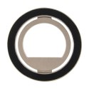 Guess MagSafe Ring Stand Rhinestone - Magnetyczny uchwyt na palec do telefonu z funkcją standu (Złoty)