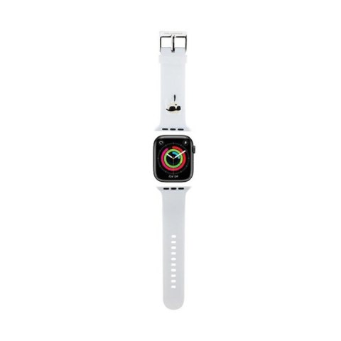 Karl Lagerfeld 3D Rubber Karl Head NFT - Pasek do Apple Watch 38/40/41 mm (biały) Karl Lagerfeld 3D Rubber Karl Head NFT - Pasek do Apple Watch 38/40/41 mm (biały)