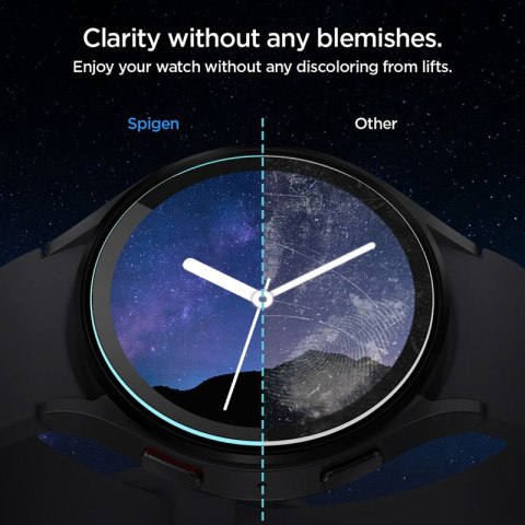 Spigen GLAS.TR EZ FIT 2-Pack - Szkło hartowane do Samsung Galaxy Watch 6 44 mm (2 szt) Spigen GLAS.TR EZ FIT 2-Pack - Szkło hartowane do Samsung Galaxy Watch 6 44 mm (2 szt)