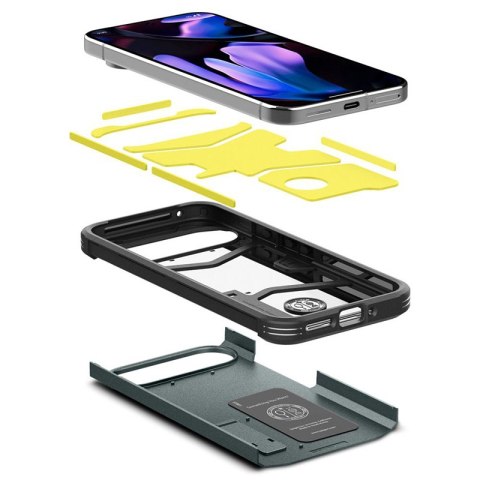 Spigen Tough Armor - Etui do Google Pixel 9 / 9 Pro (Abyss Green) Spigen Tough Armor - Etui do Google Pixel 9 / 9 Pro (Abyss Green)