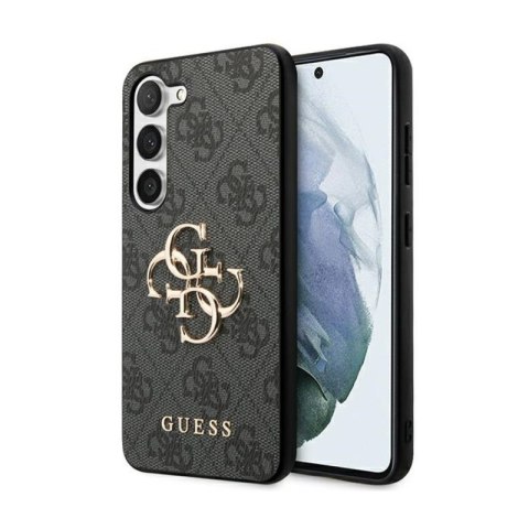 Guess 4G Big Metal Logo - Etui Samsung Galaxy S23 FE (szary) Guess 4G Big Metal Logo - Etui Samsung Galaxy S23 FE (szary)