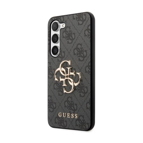 Guess 4G Big Metal Logo - Etui Samsung Galaxy S23 FE (szary) Guess 4G Big Metal Logo - Etui Samsung Galaxy S23 FE (szary)