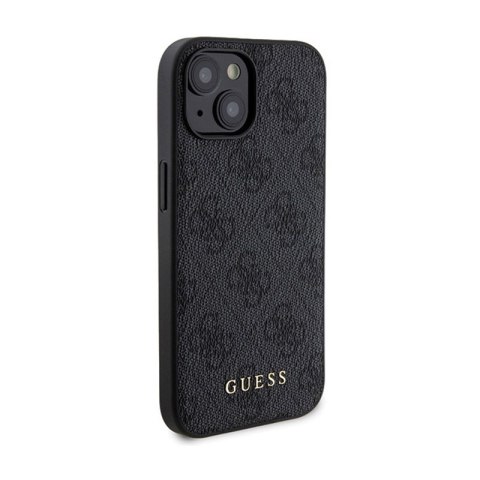 Guess Bundle Pack MagSafe 4G Metal Gold Logo - Zestaw etui + Power Bank 5000mAh MagSafe iPhone 15 (czarny) Guess Bundle Pack MagSafe 4G Metal Gold Logo - Zestaw etui + Power Bank 5000mAh MagSafe iPhone 15 (czarny)