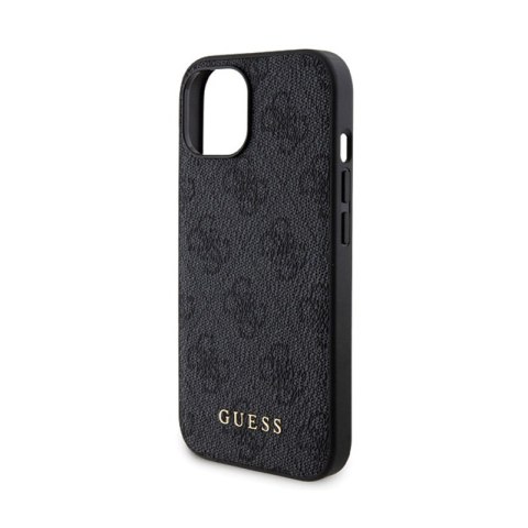 Guess Bundle Pack MagSafe 4G Metal Gold Logo - Zestaw etui + Power Bank 5000mAh MagSafe iPhone 15 (czarny) Guess Bundle Pack MagSafe 4G Metal Gold Logo - Zestaw etui + Power Bank 5000mAh MagSafe iPhone 15 (czarny)