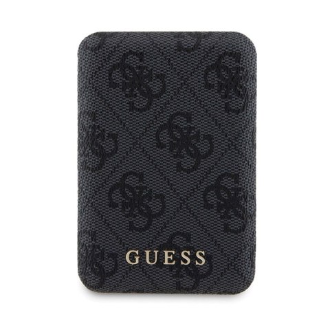 Guess Bundle Pack MagSafe 4G Metal Gold Logo - Zestaw etui + Power Bank 5000mAh MagSafe iPhone 15 (czarny) Guess Bundle Pack MagSafe 4G Metal Gold Logo - Zestaw etui + Power Bank 5000mAh MagSafe iPhone 15 (czarny)