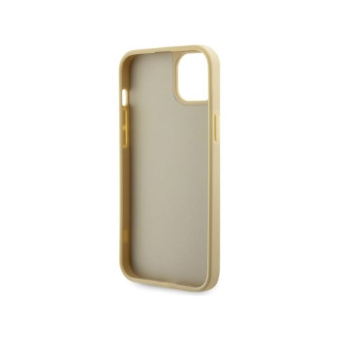 Guess Rhinestone Triangle - Etui iPhone 14 Plus (złoty) Guess Rhinestone Triangle - Etui iPhone 14 Plus (złoty)