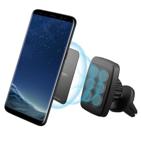 Spigen Premium Air Vent Magnetic Car Mount A201 - Uchwyt samochodowy (Czarny) Spigen Premium Air Vent Magnetic Car Mount A201 - Uchwyt samochodowy (Czarny)